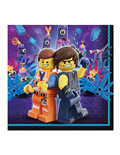 LUN/NAP LEGO MOVIE 2 nappe de fête et lunettes pour anniversaire d'enfant