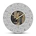 The Geeky Days Guitar Chords Yin and Yang Music Silent Non Ticking Wall Clock Battery Operated Qaurtz Acoustic Bass Guitar Circle of Fifths Chart Hanging Watch 12inch Bassist Bass Player Gift