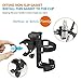 OasisSpace Rollator Cup Holder, Adjustable Universal Size Heavy Duty 360 Degree for Drive Medline Wheelchair Walker Bike