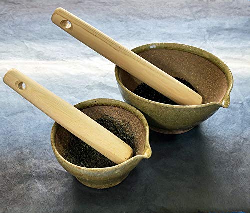 Tamanihon Echizen Ware Sesame Mortar Large