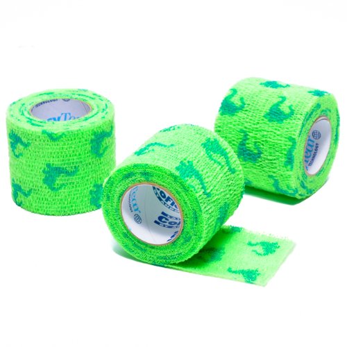 Coflex NL Elastic Bandage Green Dinos 2'' 3/pkg