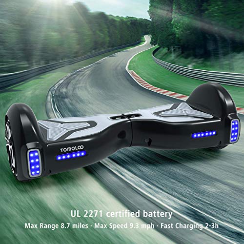 Tomoloo Hoverboard For Kids And Adult, 6.5" Two Wheels App Controlled Electric Self Balancing Scooter Ul2272 Certified … #TOP5