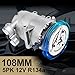 Aspligo Air Conditioner AC Compressor Fits for Ford Focus 2.0L 2012 2013 2014, with A/C Clutch, CO29079C AC Compressor, Replaces 1816964, BV6N19D629BC, BV6Z19703B, CV6Z19703B, CV6Z19703J