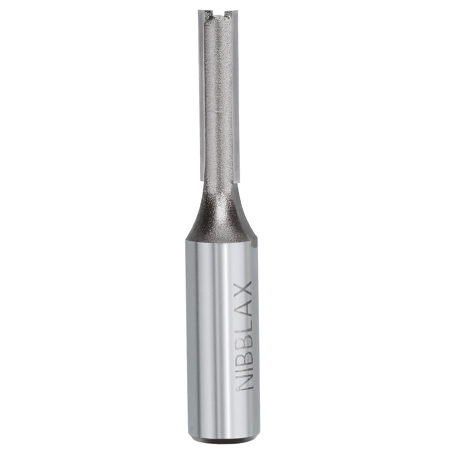 8mm Double Flute Straight Router Bit 5/16" Cutting Diameter, 1/2" Shank Flush Trim Cut Router Bit for Woodworking
