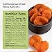 NUTS U.S. - California Sun Dried Fancy Apricots | Juicy and Tangy Flavor | No Sugar or Color Added | Gluten Free and NON-GMO | Apricots In Resealable Bags (2 LBS)