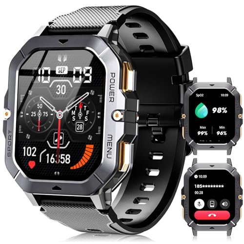 OUKITEL Montre Connectée Homme 2.02' HD Smartwatch...