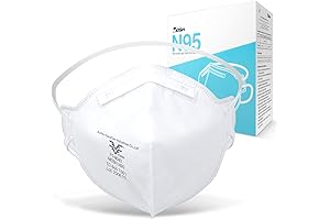 NIOSH Certified N95 Masks (Pack of 10) - Reliable Respiratory Protection