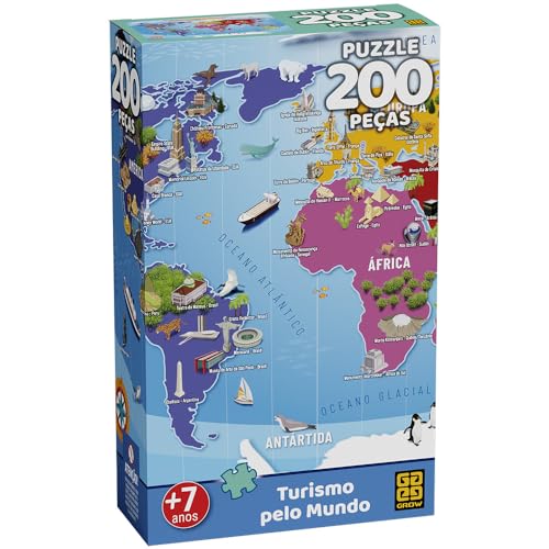 QUEBRA CABEÇA P200 TURISMO PELO MUNDO