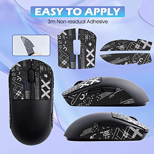Image of Verilux Mouse Grip Tape for G Pro Wireless Anti-Slip Non-Fading Gaming Mouse Skin Sweat Resistant