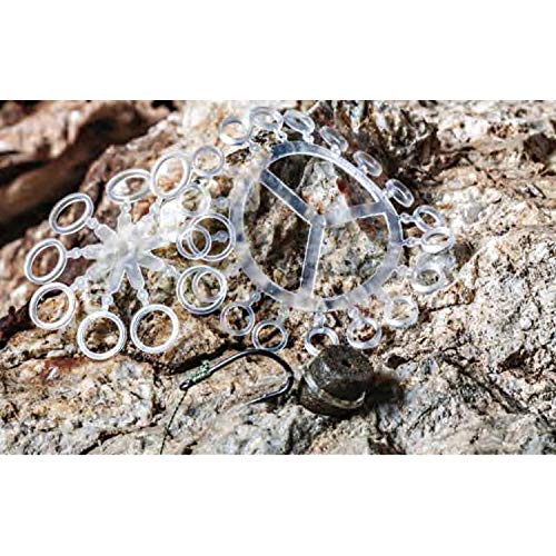 Bait pelletband elastic band pour cARP appâts bouillettes pellets pellet band ring Transparent 8.5 mm Cover