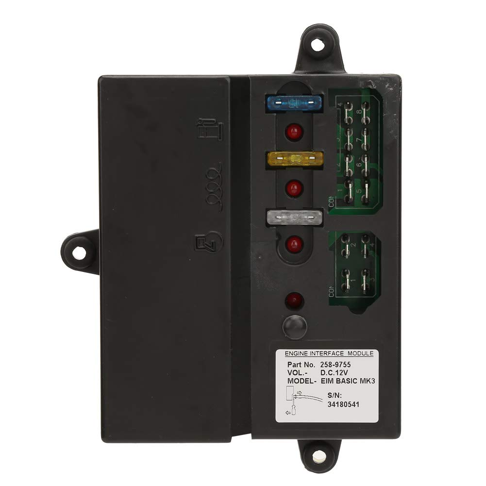 Regulador del motor, módulo de interfaz del tablero de control de velocidad de 12 V CC Módulo de interfaz del gobernador del motor para generador