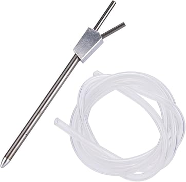 Broco Pitot Tube, Airspeed Sensor, Metal, for Air Speedometer, Gauge Kit