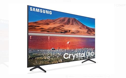 Samsung Smart TV de 43 pulgadas serie TU-7000 Crystal UHD - 4K HDR - con Alexa incorporado UN43TU7000FXZA, modelo 2020 (renovado)