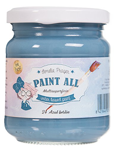 Amelie Prager ES-24 - Pintura multisuperficie, 180 ml, color azul berlín