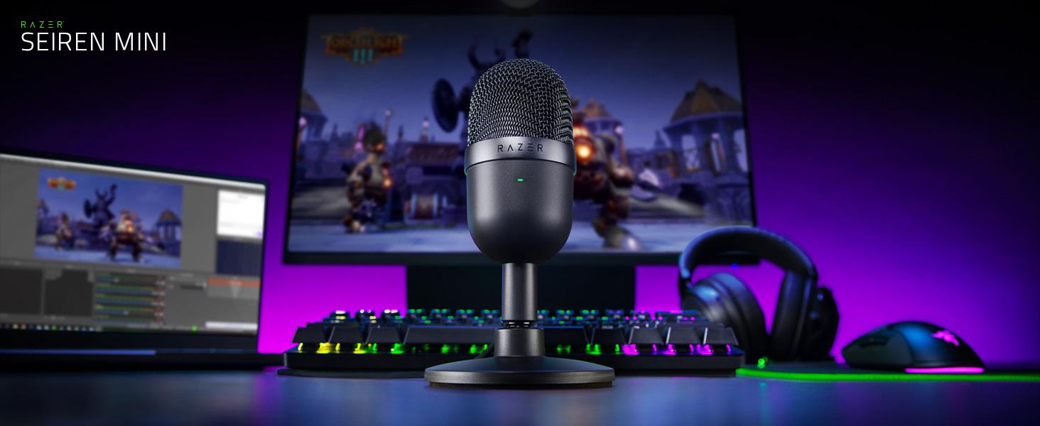 Amazon.com: Razer Seiren Mini USB Condenser Microphone: for