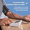 Beurer BM 27 Misuratore di pressione da braccio con controllo posizione bracciale, clinicamente validato, bracciale 22-42 cm, indicatore rischio, rilevamento aritmie, trasferimento dati Apple Health