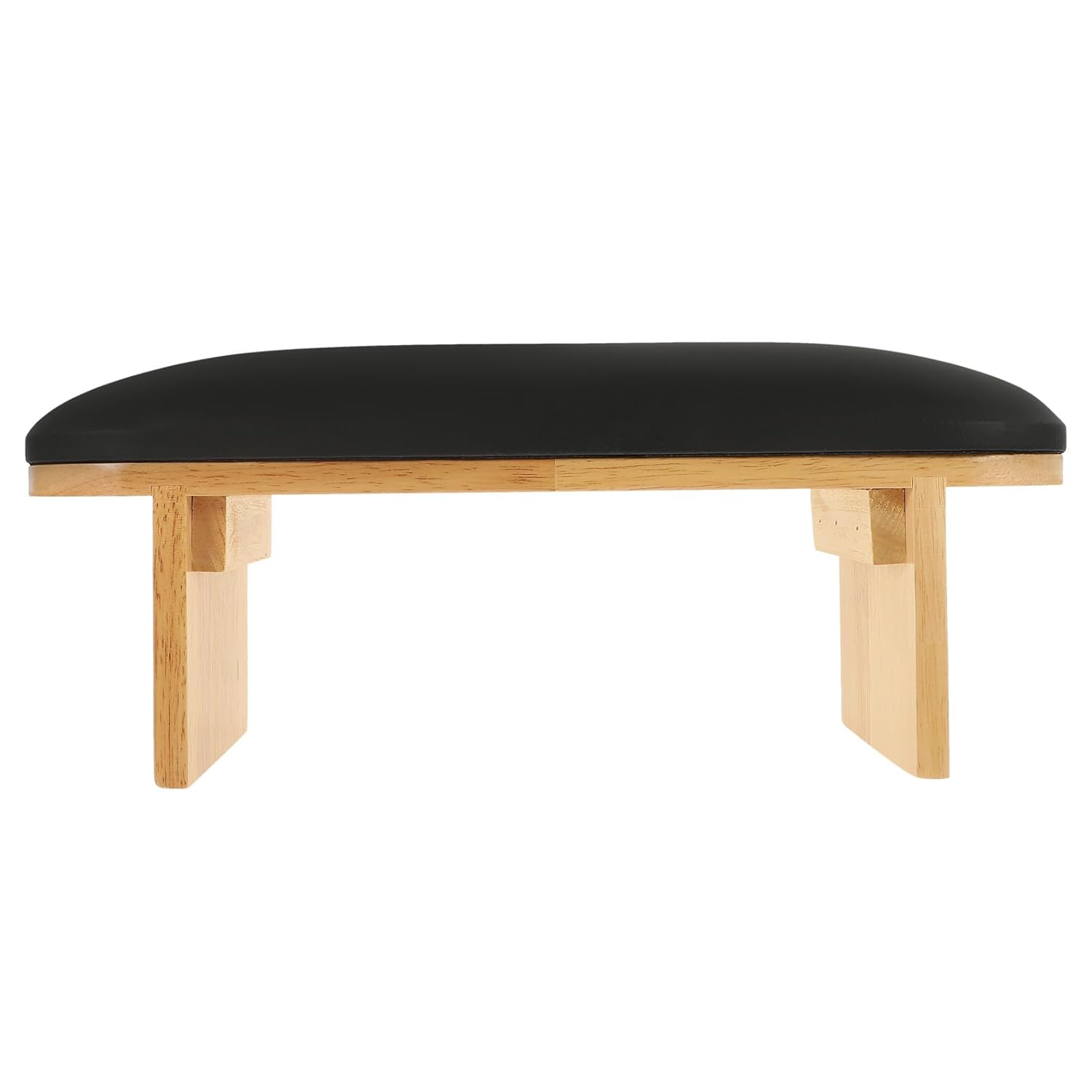 Nail Art Arm Rest Hand Cushion Black High-profile Manicure Wrist Support Pad for Salon and Home Use
