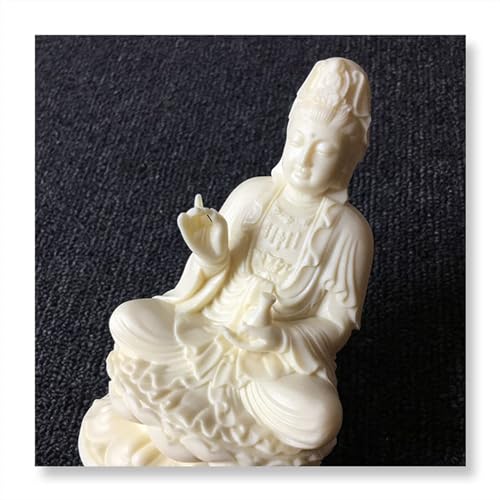 Estatua Quan Yin Diosa de la Misericordia Decoración Zen miniatura 5