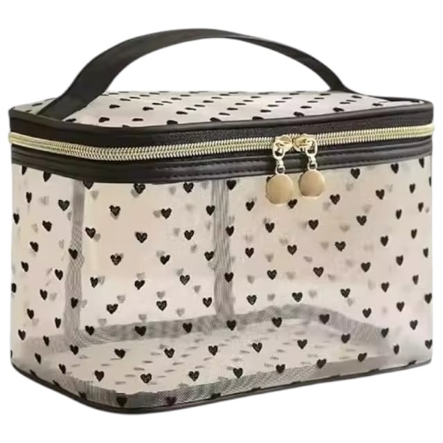 Trousse de toilette de voyage transparente pour vos week-ends et vacances