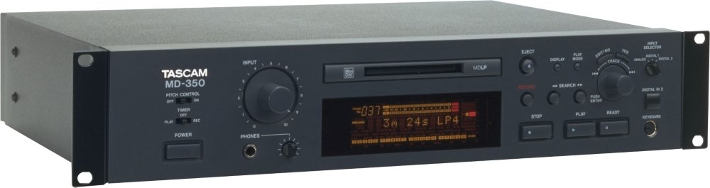 Tascam MD 350 - Lecteur de sources