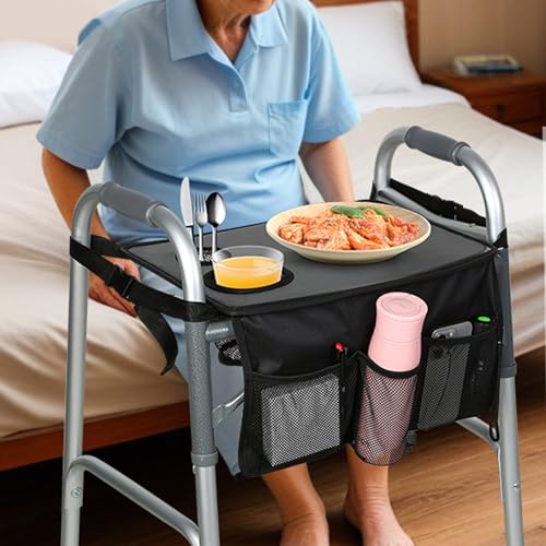 Plateaux de marche pliants pour sécuriser les repas et ranger vos objets de lecture - 5