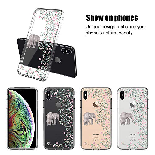 Case For Iphone Xs Max, Syoner [Scratch Resistant] Ultra Slim Clear Phone Case Cover For Apple Iphone Xs Max (6.5", 2018) [Elephant] #TOP5