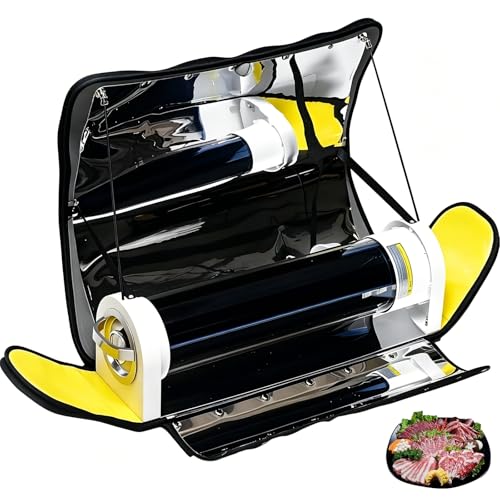 Horno Solar Portátil, Parrilla Solar Para Camping, Cocina Solar Para Acampar, Gran Capacidad De 4,5 L/1,2 Galones, Ideal Para Acampar O Hacer Senderismo, Para Una Cena De 4-5 Personas