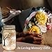 Memorial Gifts Mason Jar Light, Red Cardinal - Memory Gifts for Loss Loved Ones, Bereavement Gift Idea, Sympathy Loss of Mother, Dad, Son, Husband/Family Member A Limb Has Fallen From Our Family Tree