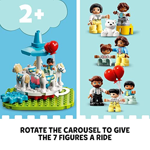 LEGO DUPLO Town Amusement Park Fairground Building Toy - Image 4