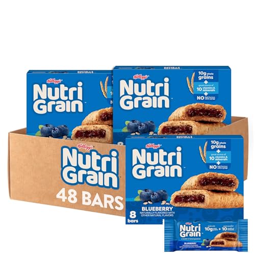 25% coupon - Nutri-Grain Soft Baked Blueberry Bars, 48ct