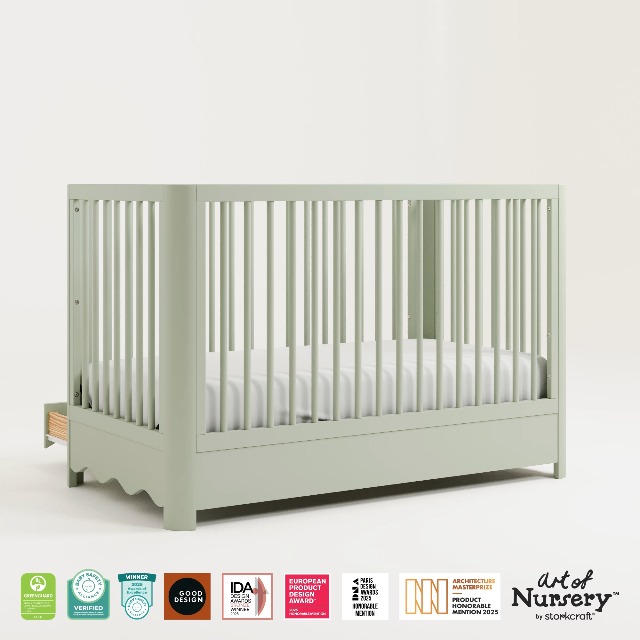 Amazon.com: Storkcraft Casablanca Convertible Crib with Drawer and