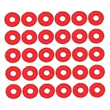 PRETYZOOM 90 Stück Teiliges Klavier Filz unterlegscheiben Langlebige Klavierpolster für Klavierstimmer Weiche Tastatur dämpfer Zubehör für Präzise Reparaturen und Wartung