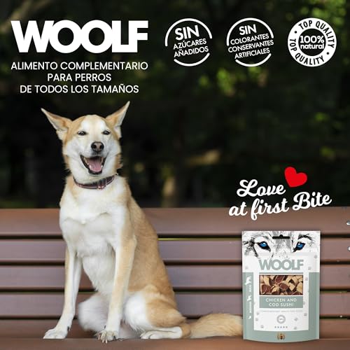 Woolf, Chicken and cod Sushi