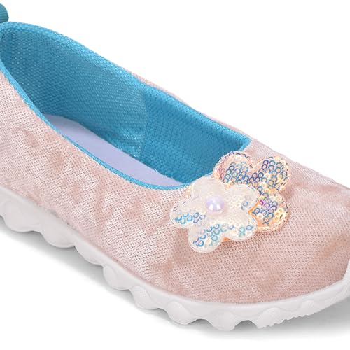 Image of Liberty Lucy & Luke PLAYNGO-E Casual Shoes for Kids - Black & Beige Canvas Slip-On Ballerina-Style Shoes for Boys & Girls | Memory Foam Insole, Lightweight Everyday Shoes for School, Play & Outings