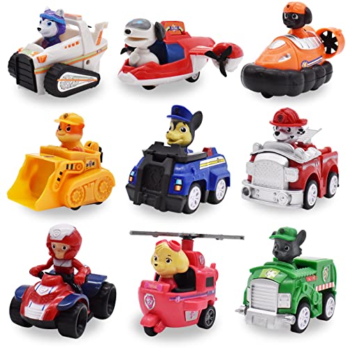 Metálico Tire hacia Atrás Coches, 9 Packs Mini Die Cast Set de Coches de Juguete, Juguetes Vehículos Fricción, juguetes para coches de 3 a 6 años de edad