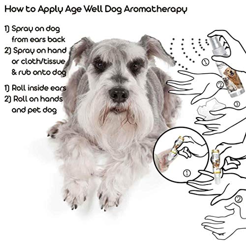 Image of The Blissful Dog Schnauzer Age Well Dog Aromatherapy Spray