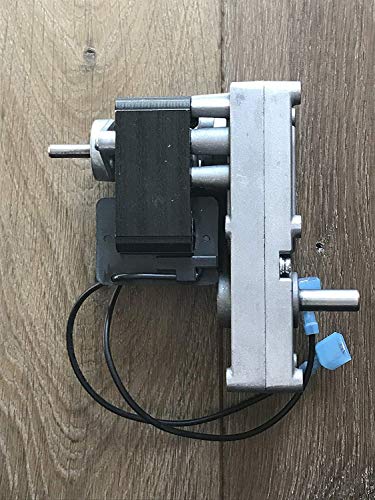 Pellet Stove Auger Gear Feed Motor, 4 RPM, 120V, 60Hz Clockwise CW
