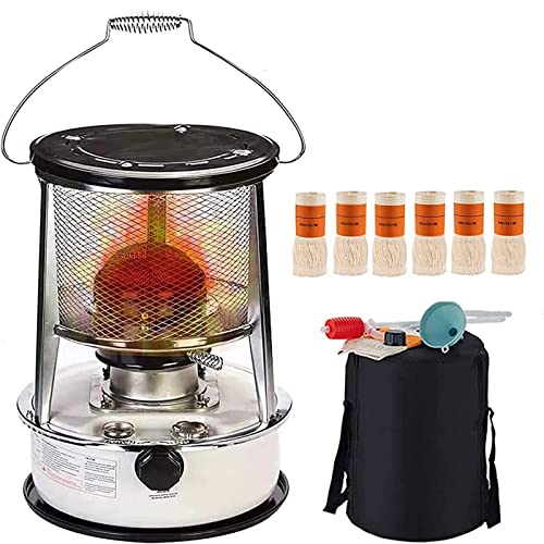 HENGMA Calentador De Queroseno Portátil, Estufa De Queroseno Móvil De Emergencia para Acampar con Extinción Automática, Calentador Radiante para Cocinar En El Patio De Campamento Cover