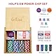 GOTHINK Classic Poker Chip Starter Game Set with 100 Professional Poker Chips, 2 Deck of Cards, 5 Dices & 3 Buttons, Poker Set Suitable for Texas Hold’em Blackjack Gambling Adults Kids Beginners