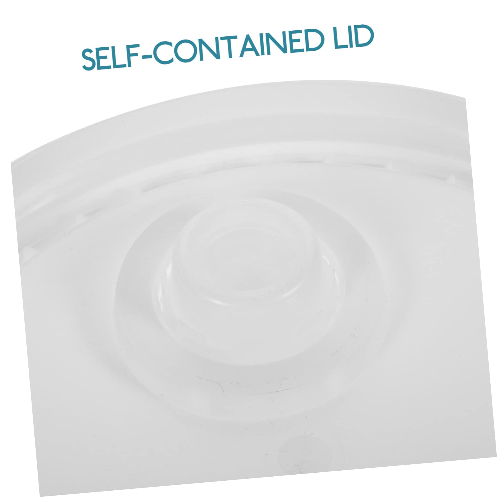 Cubo de Pintura Multifuncional 10l con Tapa Hermética Hdpe de Color Claro con Boca y Mango de Hierro para Almacenamiento y Embalaje de Pintura y Aceites, Uso Exterior E Industrial
