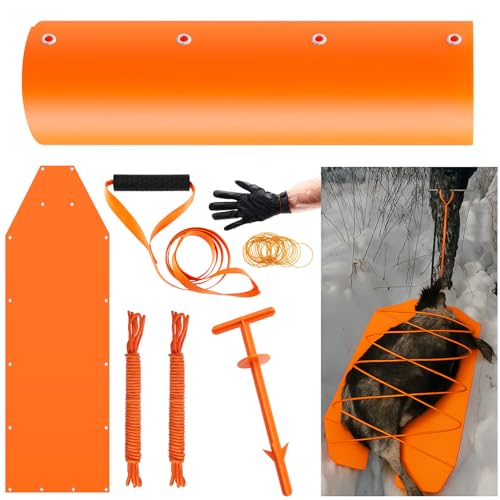 Lunmon Heavy Duty Deer Drag Sled