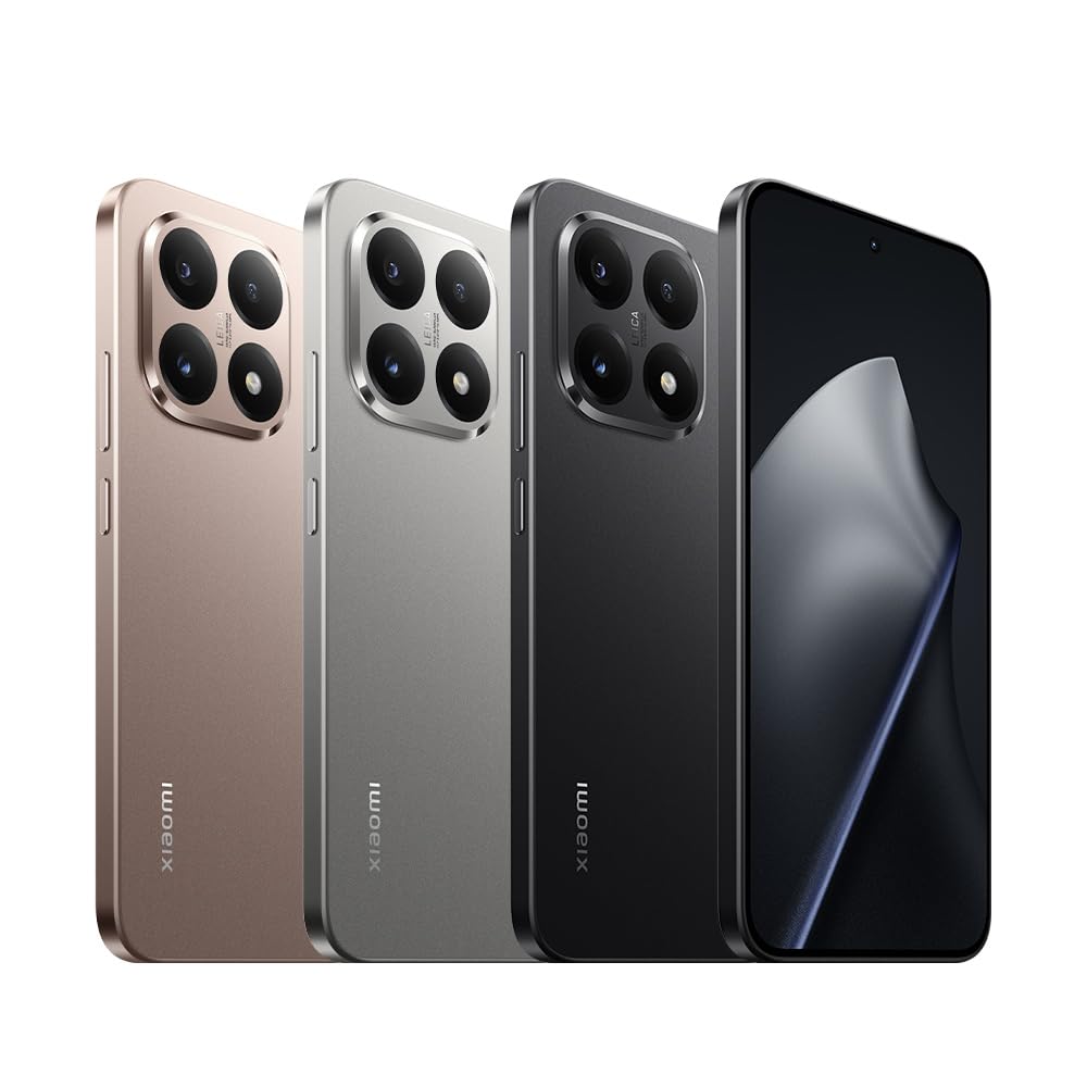 Xiaomi 15T, Smartphone 12+256GB, Display da 6,83" 120Hz, MediaTek Dimensity 8400-Ultra, Obiettivo ottico Leica Summilux da 50MP, 5500mAh, Garanzia 2 Anni, Titanio, Caricabatterie non incluso