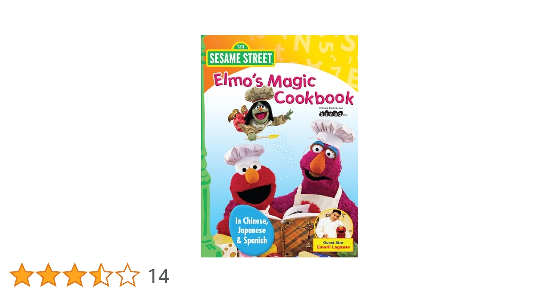 Sesame Street - Elmo's Magic Cookbook - Chinese, Japanese