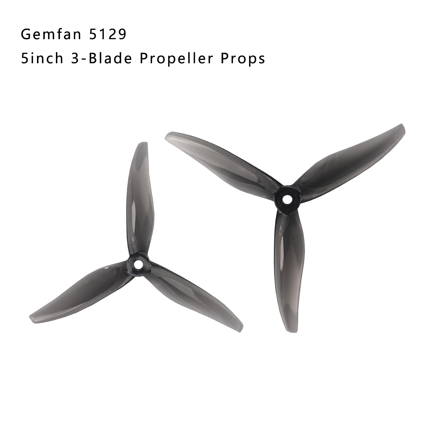 12Pairs Gemfan 5129 3-Blade Propeller Props for Yuki FPV Racing Drone for 2207 2306 FPV brushless Motor