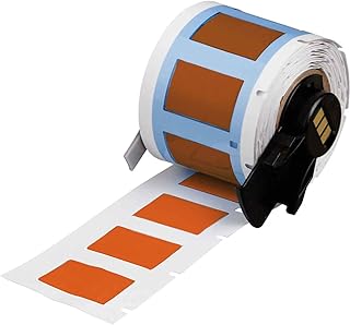 Brady PSPT-375-1-OR TLS 2200/TLS PC Link PermaSleeve Wire Marker Sleeves, 0.645
