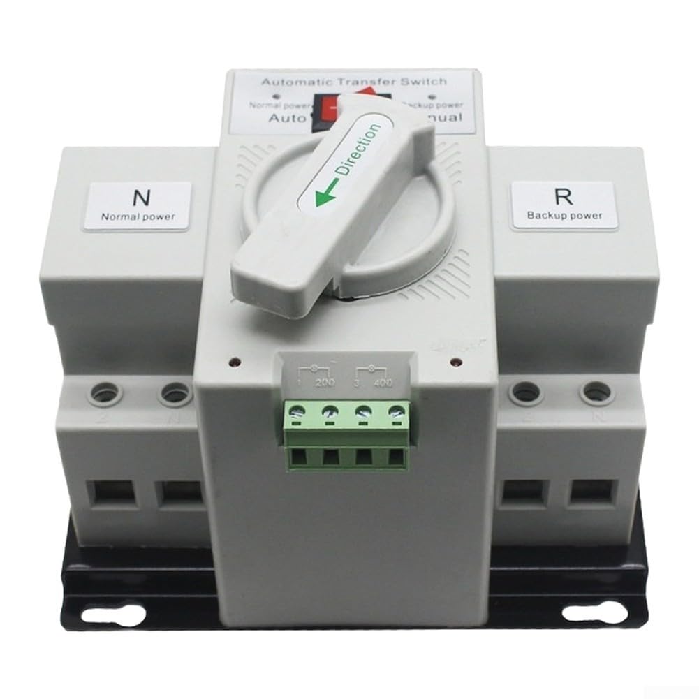 per interruttore Trasferimento 2P 63A 220V per interruttore | ABS , transizione seamless, per generatori domestici e backup emergenza