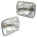 Headlight Assembly Set of 2 - Sealed Beam - for 1983-1988 Ford Ranger with Dual Beam Headlights
