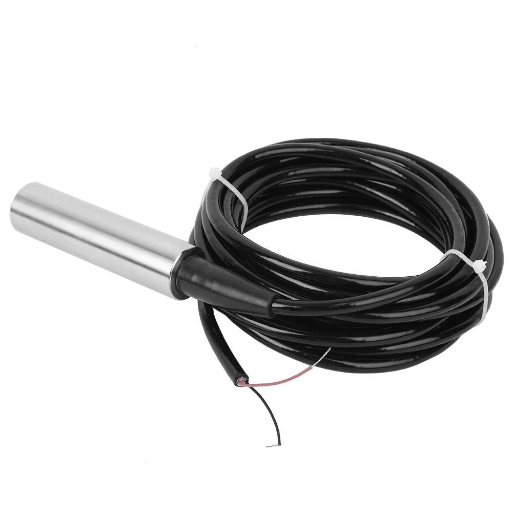 Sensore di livello del liquido, rilevatore del sensore di livello dell'acqua del trasmettitore di livello del liquido 12-32V, acciaio inossidabile 304, impermeabile IP68,4-20mA(0-2m)