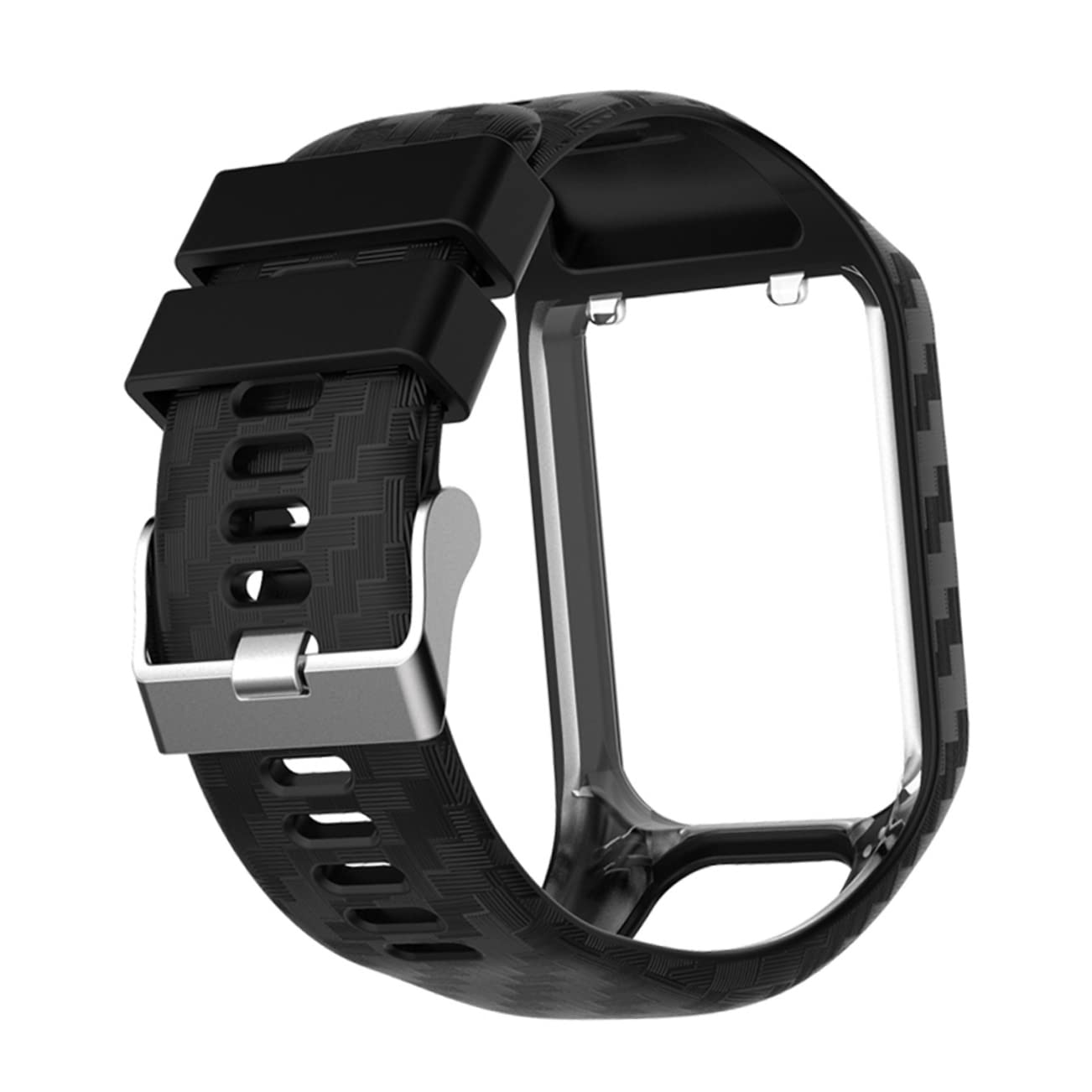 3 Piezas correa reloj silicona correas reloj silicona para hombres banda liberación rápida correa reloj inteligente correa smartwatch banda reloj inteligente