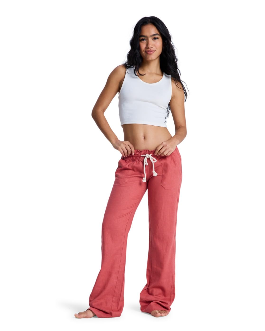 ROXY Women's Oceanside Pants, Marsala, S UK